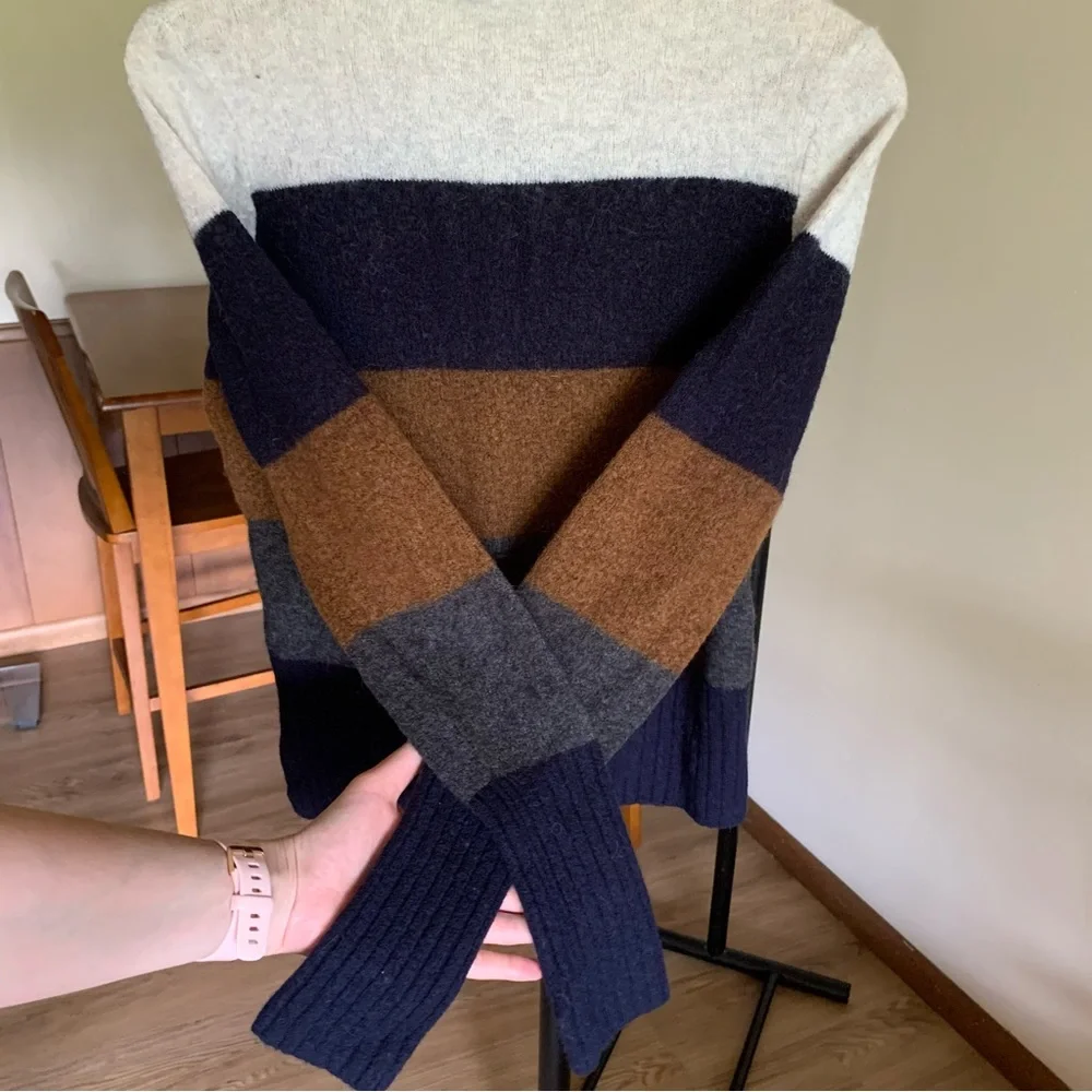 Madewell Turtleneck Knit Sweater Wool Alpaca